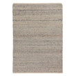 Jindas Rug silver grey, 65% wool & 35% cotton | URBANARA wool rugs