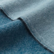 Jonava Merino Wool Blanket green grey & teal, 100% merino wool | High quality homewares