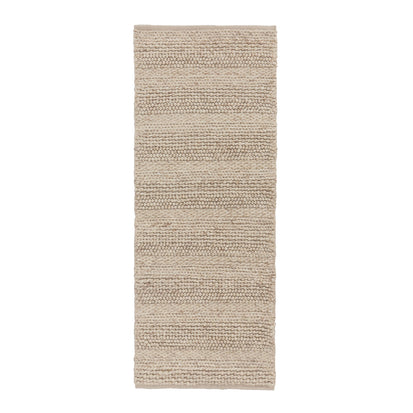 Kagu runner natural white, 100% wool | URBANARA runners