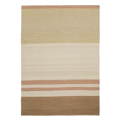 Natural white & Terracotta & Clay Rug Kalan | Home & Living inspiration | URBANARA