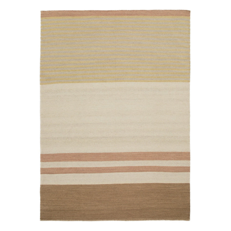 Natural white & Terracotta & Clay Rug Kalan | Home & Living inspiration | URBANARA