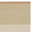 Rug Kalan Natural white & Terracotta & Clay, 100% Wool