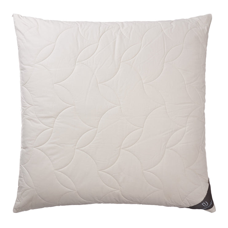 Kapok-Kopfkissen Kamno Naturweiß, 100% Bio-Baumwolle | Hochwertige Wohnaccessoires