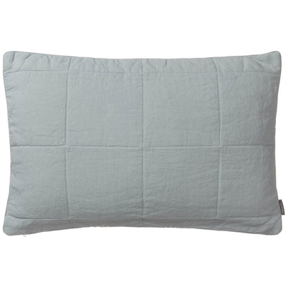 Cushion Cover Karlay Green grey, 100% Linen