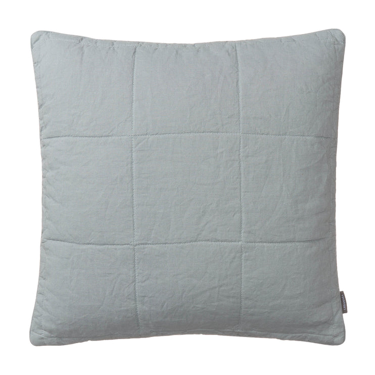 Cushion Cover Karlay Green grey, 100% Linen