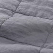 Karlay Quilt in charcoal | Home & Living inspiration | URBANARA