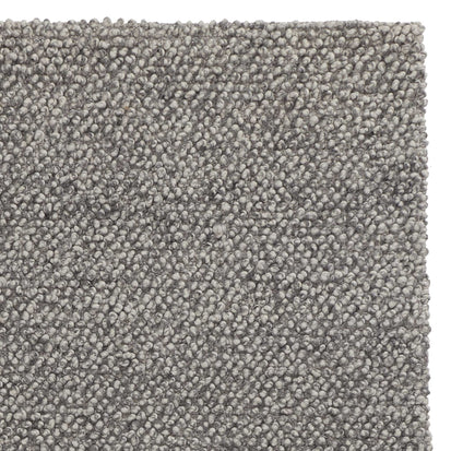 Karnu Rug grey melange, 75% wool & 25% cotton