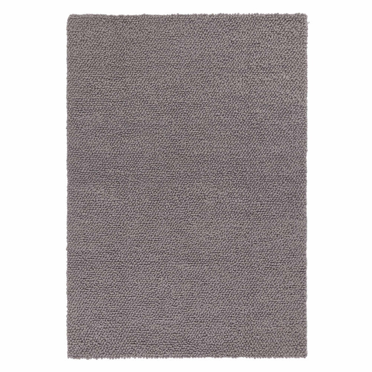 Karnu rug, grey, 75% wool & 25% cotton | URBANARA wool rugs
