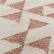 Kenai Wool Rug terracotta & off-white, 60% wool & 40% cotton