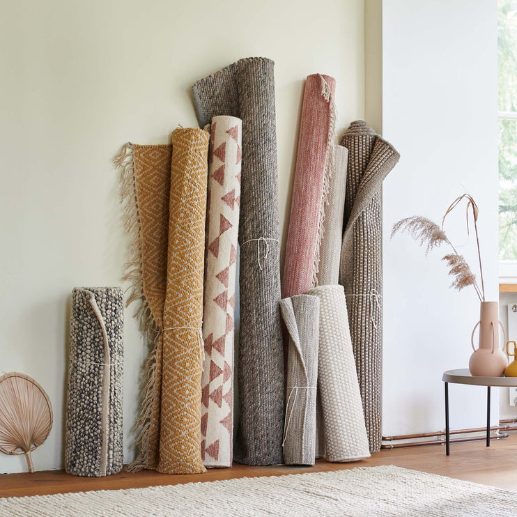 Wollteppich Kenai in Terrakotta & Eierschale | Schöne Ideen für Ihr Zuhause | URBANARA