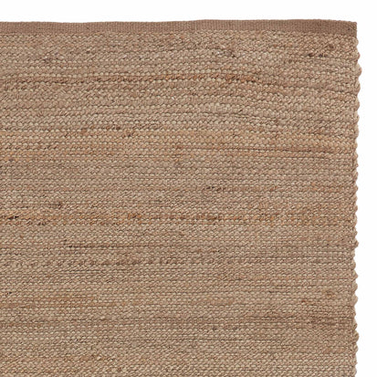 Kheradi jute rug natural & ivory, 100% jute