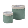 Khuwa Storage in green grey & off-white | Home & Living inspiration | URBANARA