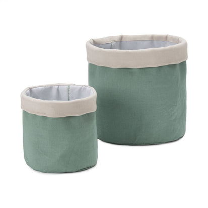 Khuwa Storage in green grey & off-white | Home & Living inspiration | URBANARA