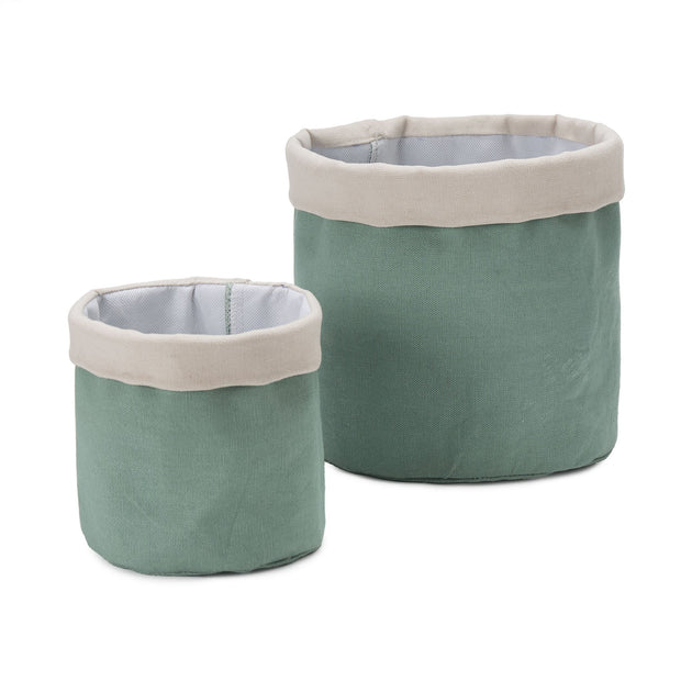 Khuwa Storage in green grey & off-white | Home & Living inspiration | URBANARA