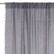 Kiruna Linen Curtain blue grey, 100% linen | URBANARA curtains