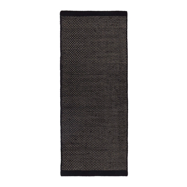 Kolong Wool Runner in black & off-white | Home & Living inspiration | URBANARA