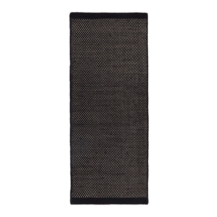Kolong Wool Runner in black & off-white | Home & Living inspiration | URBANARA