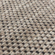 Kolong Wool Rug grey brown melange & black & off-white, 100% wool | High quality homewares