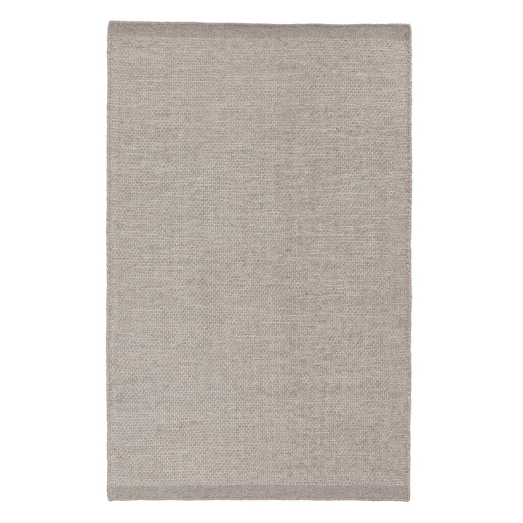 Kolong Wool Rug in stone grey melange & off-white | Home & Living inspiration | URBANARA