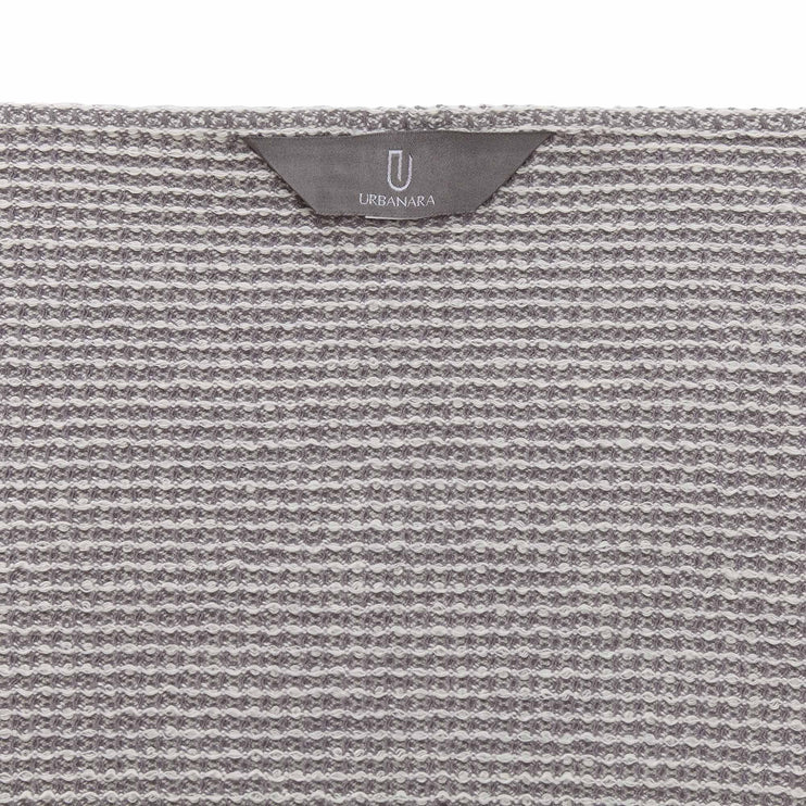 Handtuch Kotrain Hellgrau & Weiß | Schöne Ideen für Ihr Zuhause | URBANARA