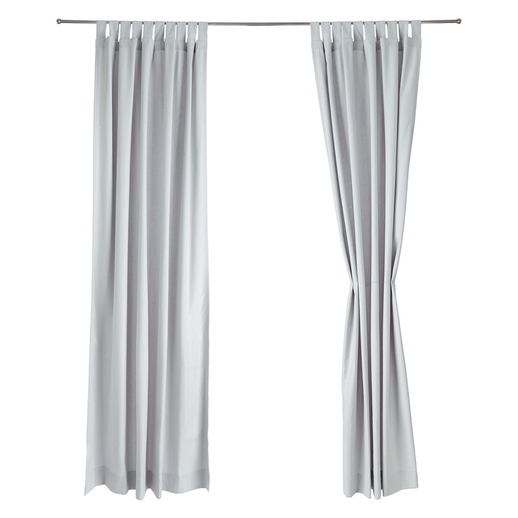 Largo curtain, light grey, 100% cotton |High quality homewares