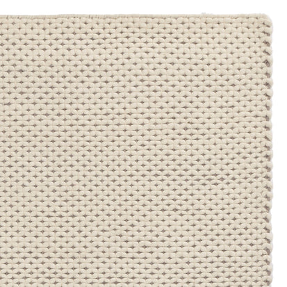 Lona rug, ivory & grey, 70% wool & 30% cotton