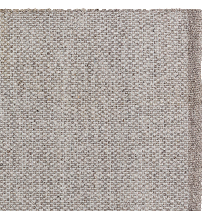 Light grey melange & White Doormat Mandal | Home & Living inspiration | URBANARA