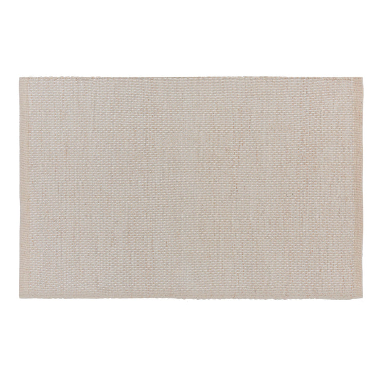Doormat Mandal Natural melange & White, 100% Recycled PET