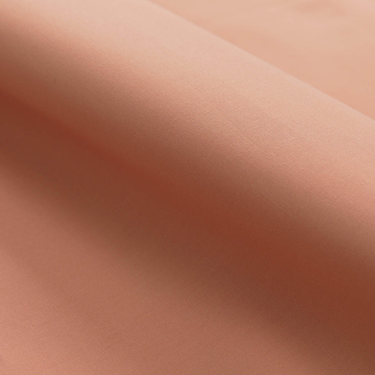 Bettdeckenbezug Manteigas, Helles Terrakotta, 100% Bio-Baumwolle | URBANARA Perkal-Bettwäsche
