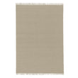 Manu rug, light green grey, 50% new wool & 50% cotton | URBANARA wool rugs