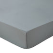 Marseille fitted sheet, light green grey, 100% cotton