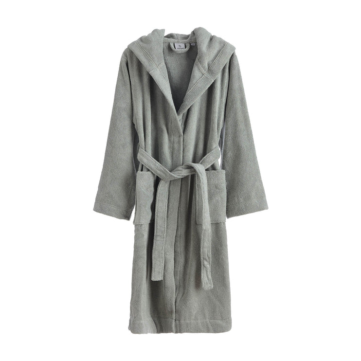 Merouco Capa Organic Bathrobe aloe green, 100% organic cotton