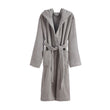 Merouco Capa Organic Bathrobe light grey, 100% organic cotton