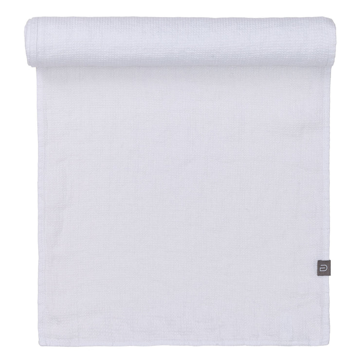 Minija table runner, white, 100% linen