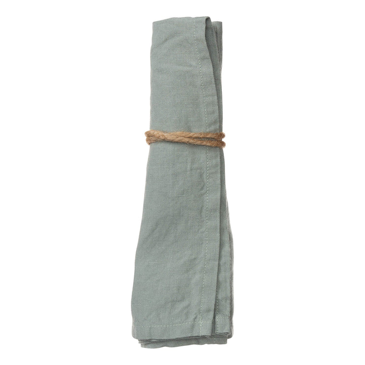 Napkin Miral Sage green, 100% Linen