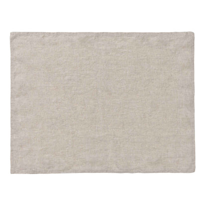 Miral Place Mat Set natural, 100% linen