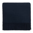 Miramar Wool Blanket dark blue, 100% lambswool