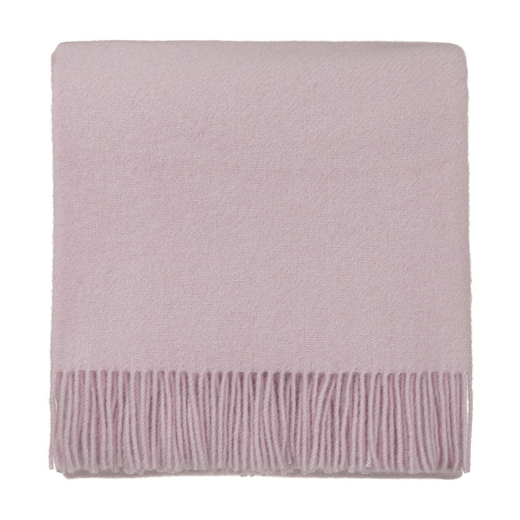 Miramar Wool Blanket powder pink, 100% lambswool