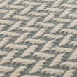 Modiya rug, light grey green & ivory, 100% wool |High quality homewares
