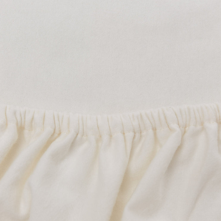 Montrose Flannel Fitted Sheet in cream | Home & Living inspiration | URBANARA