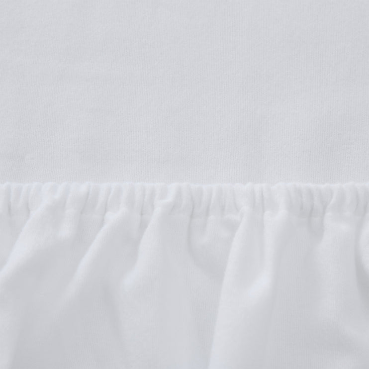 Montrose Flannel Fitted Sheet in white | Home & Living inspiration | URBANARA