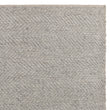Rug Nadu Silver grey melange, 80% Wool & 20% Cotton
