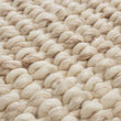 Nagar Wool Rug ivory melange, 80% wool & 20% viscose | Find the perfect wool rugs