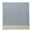 Naggu Cashmere Blanket green grey & natural, 100% cashmere wool & 100% linen