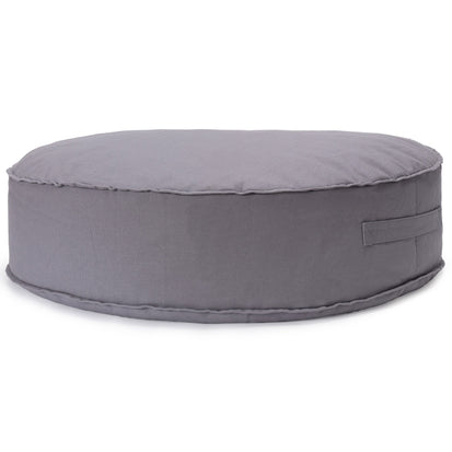 Nashik Pouf pigeon blue, 100% cotton