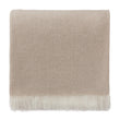 Nerva Cashmere Blanket beige & cream, 100% cashmere wool