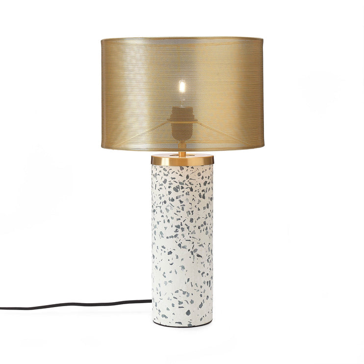 Tischlampe Nindra Messing, 100% Messing | URBANARA Tischleuchten