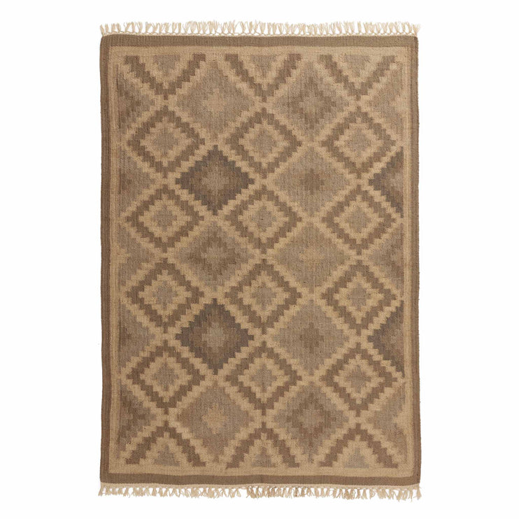 Nohar Jute Rug in natural & grey melange | Home & Living inspiration | URBANARA