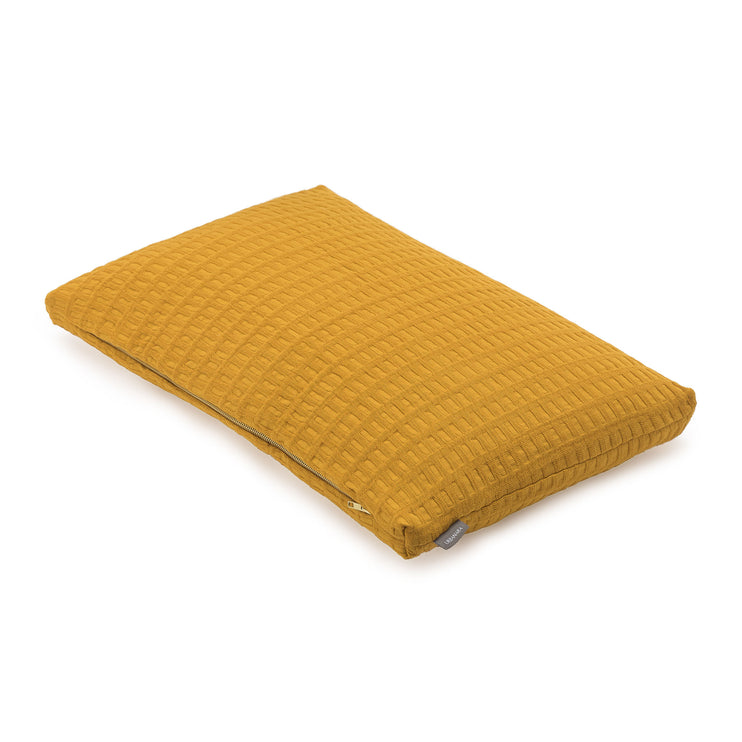 Novas Cushion Cover mustard, 100% cotton
