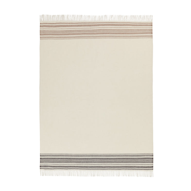 Oroya Alpaca Blanket cream, 50% alpaca wool & 50% merino wool | URBANARA alpaca blankets